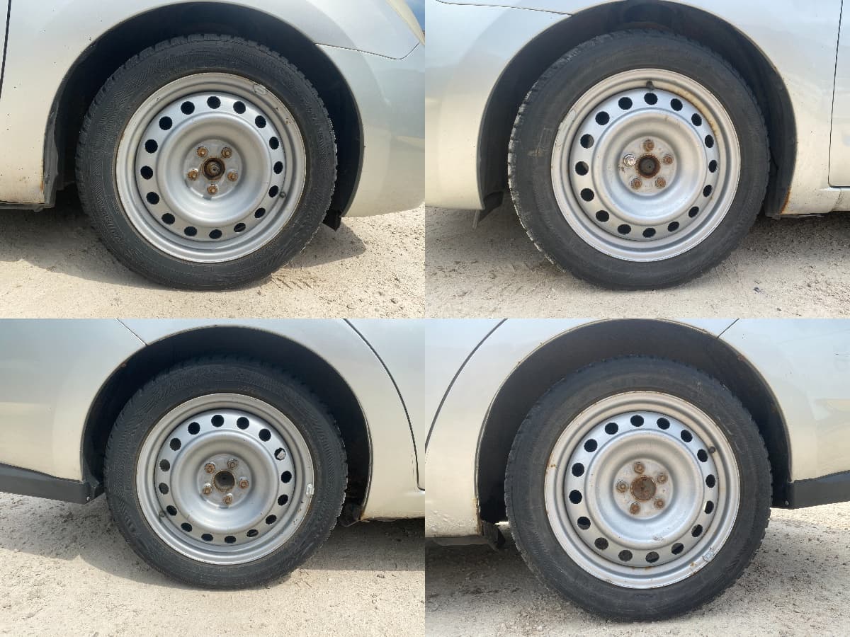 TOYOTA Rim set With Tyres 4 pcs TOYOTA PRIUS II (NHW20) (2003-2009)