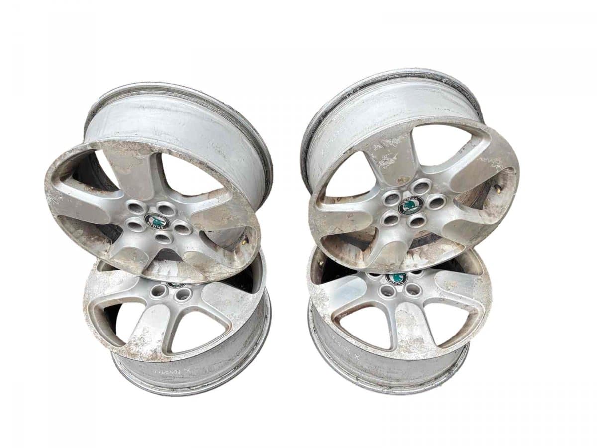 SKODA 1Z0601025N Rim set 4 pcs SKODA OCTAVIA II (1Z) (2004-2013)