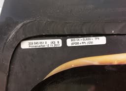 VW 3G9845051D 43R-011057 Rear Window glass VW PASSAT B8 (3G) / ALLTRACK (2014-2023) — thumbnail 6