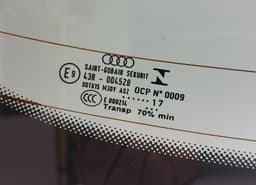 AUDI 80A845501 43R-004528 Rear Window glass AUDI Q5 (FYB, FYG, FYT) (2016-) — thumbnail 2