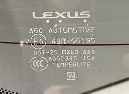 LEXUS Rear Window glass LEXUS RX III (AL10) (2008-2015) — thumbnail 2