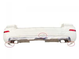MERCEDES-BENZ A2048800849 Rear bumper MERCEDES-BENZ GLK-CLASS (X204) (2008-2015) — thumbnail 1