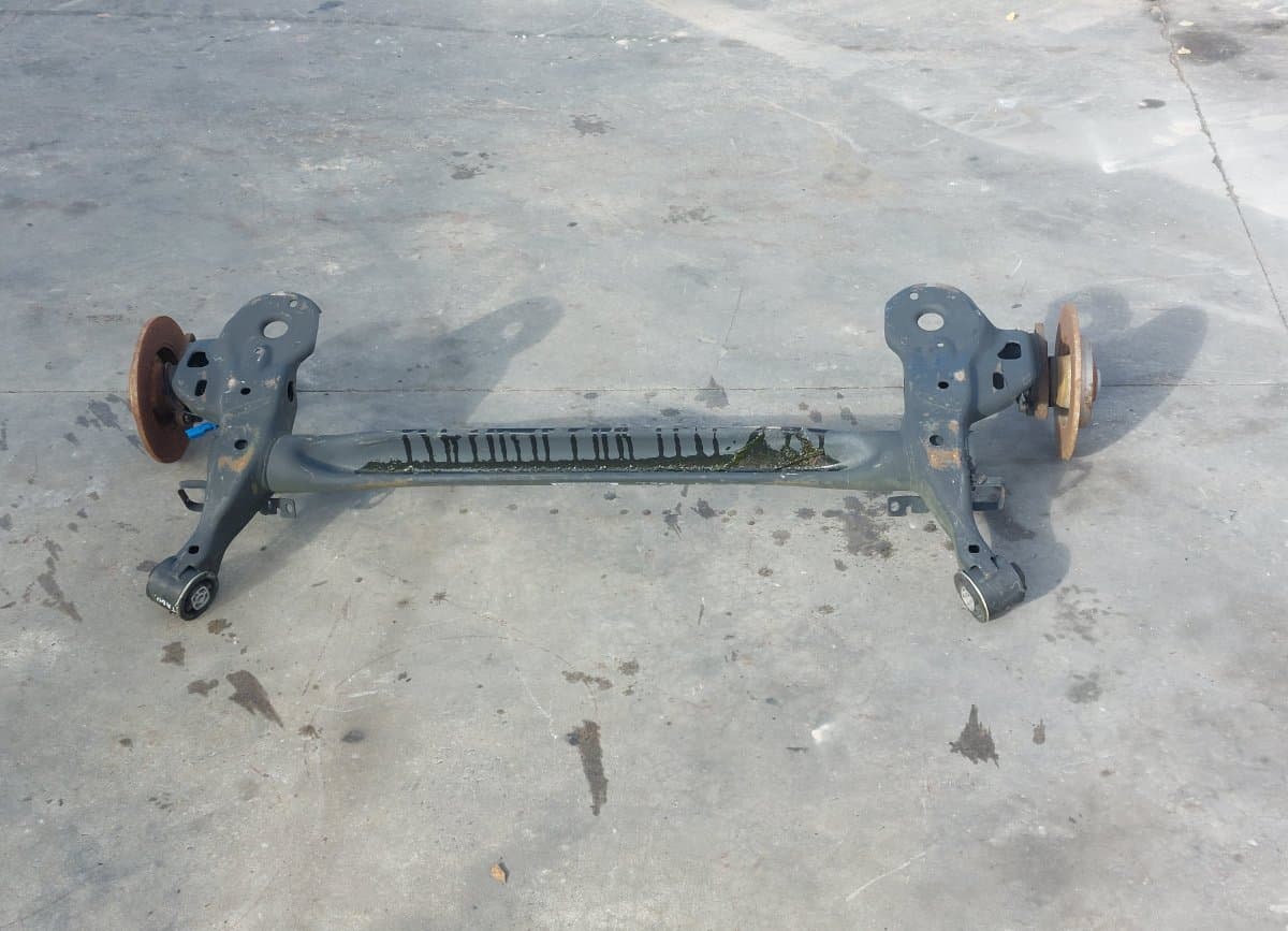PEUGEOT 1607197480 Rear axle Beam PEUGEOT 208 I (A9) (2012-2019)