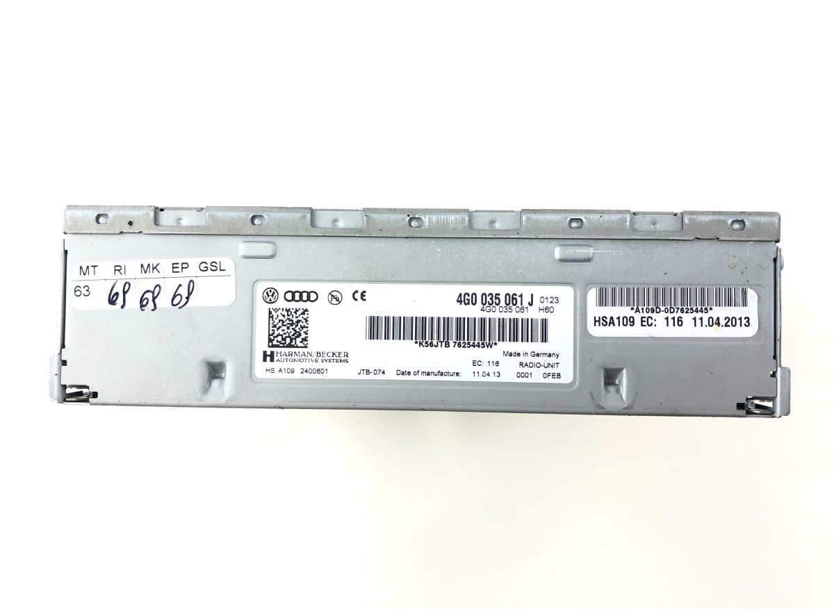 AUDI 4G0035061J Radio tuner AUDI A6 / A6 ALLROAD (C7, 4G) (2010-2018)