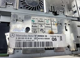 MERCEDES-BENZ 7612001523 8618001514 Radio MERCEDES-BENZ SL-CLASS (R230) (2001-2012) — thumbnail 3