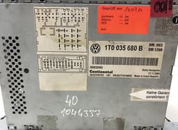 VW A2C53345762 A2C53341499 Radio VW PASSAT CC (357) (2008-) — thumbnail 3