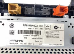 VW QFVW006A QFVW213A Radio VW TOUAREG II (7P) (2010-2018) — thumbnail 3