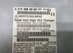 MERCEDES-BENZ A2129068800 A2128700589 A2129024801 A2078204010 Radio MERCEDES-BENZ E-CLASS Coupe (C207) (2009-2016) — thumbnail 3