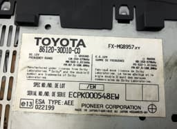 LEXUS 4123000312 412300-0312 Radio LEXUS GS III (2005-2011) — thumbnail 6