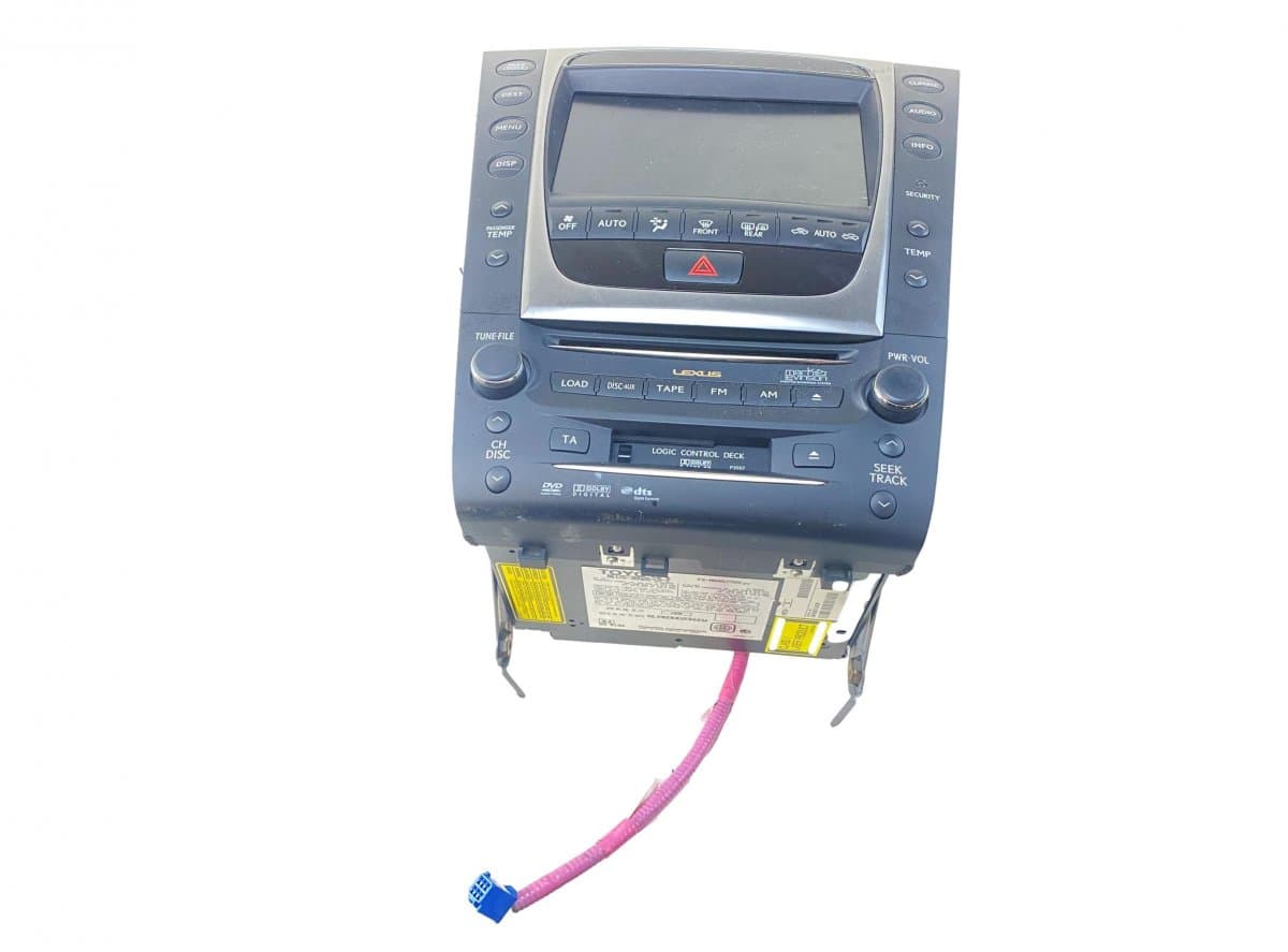 8611130860 Radio LEXUS GS III (2005-2011)