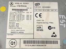 MERCEDES-BENZ A1648705094 Radio MERCEDES-BENZ ML-CLASS (W164) (2005-2011) — thumbnail 3