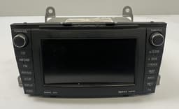 TOYOTA 8612020A80 86113-60V640 Radio TOYOTA AVENSIS (T270) (2009-2018) — thumbnail 1