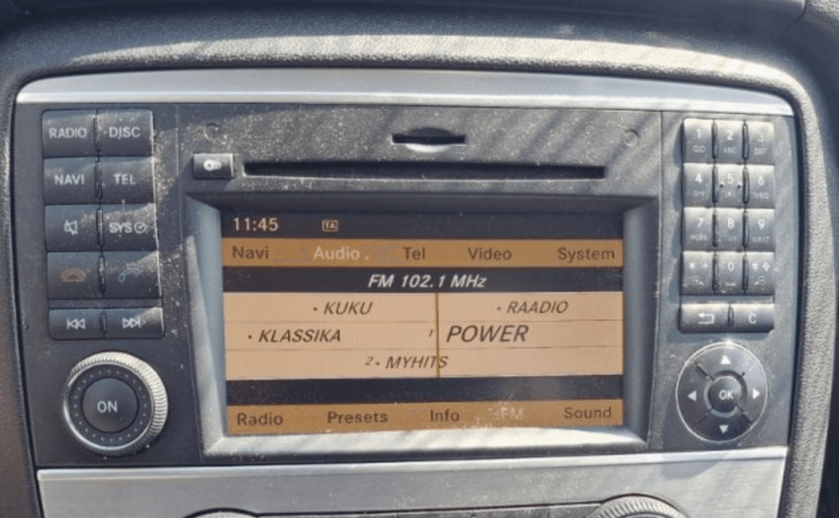 BZ9851 Radio MERCEDES-BENZ R-CLASS (W251) (2006-2013)