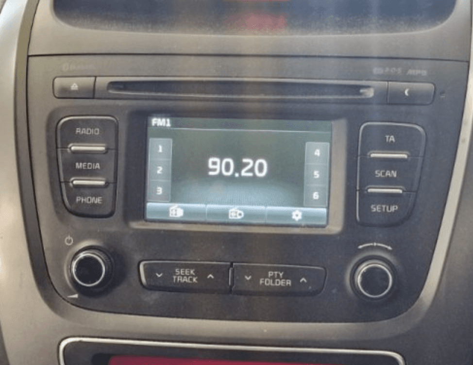 KIA 961802PBB0VA Radio KIA SORENTO II (XM) (2009-2015)