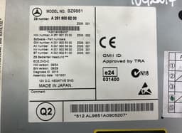 MERCEDES-BENZ BZ9851 Radio MERCEDES-BENZ R-CLASS (W251) (2006-2013) — thumbnail 5