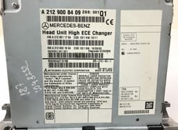 MERCEDES-BENZ A2129008409 Radio MERCEDES-BENZ E-CLASS (W212) (2009-2016) — thumbnail 4