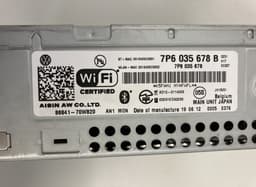 VW 7P6035678B 86841-70W820 Radio VW TOUAREG II (7P) (2010-2018) — thumbnail 4