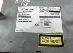 TOYOTA 8610005050 Radio TOYOTA AVENSIS (T270) (2009-2018) — thumbnail 5