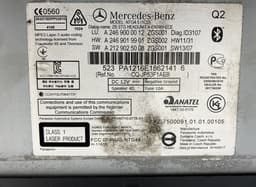 MERCEDES-BENZ A2469000012 A2469019901 A2469000012 Radio MERCEDES-BENZ B-CLASS (W246, W242) (2011-2018) — thumbnail 3