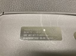 VW 3AF867871D Parcel shelf VW PASSAT B7 / ALLTRACK (2010-2015) — thumbnail 3