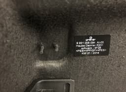 MERCEDES-BENZ A2316900165 Parcel shelf MERCEDES-BENZ SL-CLASS (R231) (2012-2020) — thumbnail 3