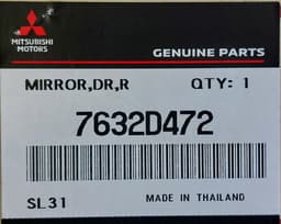 MITSUBISHI 7632D472 Mirror right MITSUBISHI OUTLANDER III (GG, GF, ZJ, ZK, ZL) (2012-2021) — thumbnail 5