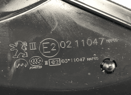 PEUGEOT Mirror right PEUGEOT 208 I (A9) (2012-2019) — thumbnail 4