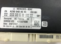 MERCEDES-BENZ A2305404345 Level/air suspension control unit MERCEDES-BENZ SL-CLASS (R230) (2001-2012) — thumbnail 2