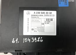MERCEDES-BENZ 5WK48170 KEYLESS GO control unit MERCEDES-BENZ SL-CLASS (R230) (2001-2012) — thumbnail 3