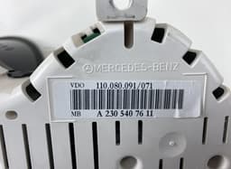 MERCEDES-BENZ 110.080.091/054 110080091054 Instrument Cluster MERCEDES-BENZ SL-CLASS (R230) (2001-2012) — thumbnail 4