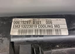 OPEL 13241724 P0270003 13241724 S8113001 P8660004 Radiator Fan Electric OPEL INSIGNIA A (G09) (2008-2017) — thumbnail 10