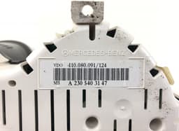 MERCEDES-BENZ 110080091124 110.080.091/124 Instrument Cluster MERCEDES-BENZ SL-CLASS (R230) (2001-2012) — thumbnail 3