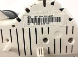 MERCEDES-BENZ 110080091039 110.080.091/039 Instrument Cluster MERCEDES-BENZ SL-CLASS (R230) (2001-2012) — thumbnail 3