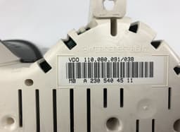MERCEDES-BENZ 110080091 110080091038 110.080.091/038 Instrument Cluster MERCEDES-BENZ SL-CLASS (R230) (2001-2012) — thumbnail 4