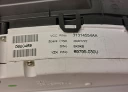 VOLVO 31314554AA 69799-030U Instrument Cluster VOLVO XC60 I (2008-2017) — thumbnail 3