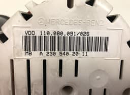 MERCEDES-BENZ 110080091036 110.080.091/036 Instrument Cluster MERCEDES-BENZ SL-CLASS (R230) (2001-2012) — thumbnail 5
