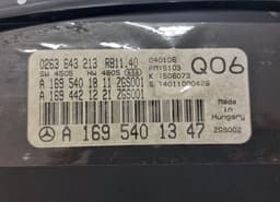 MERCEDES-BENZ A1695401347 A2661536679 A1695451108 04156920 A0014460240 A1695401811 A1694421221 0263643213 Instrument Cluster MERCEDES-BENZ A-CLASS (W169) (2004-2012) — thumbnail 8