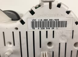 MERCEDES-BENZ 110080091027 110.080.091/027 Instrument Cluster MERCEDES-BENZ SL-CLASS (R230) (2001-2012) — thumbnail 3