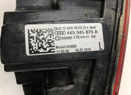 AUDI 4K5945075A Inner tail light, left AUDI A6 (C8, 4A2, 4AH, 4A5) (2018-) — thumbnail 4