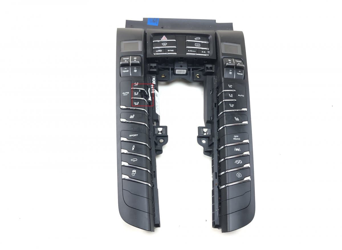 PORSCHE 95B907040AG Heater control panel PORSCHE MACAN I (95B) (2014-2024)