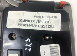 JEEP 5091849AF Heater control panel JEEP GRAND CHEROKEE IV (WK, WK2) (2010-2021) — thumbnail 9