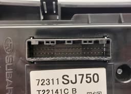 SUBARU 72311SJ750 T22141C 66062SJ100 Heater control panel SUBARU FORESTER (SK) (2018-2024) — thumbnail 5