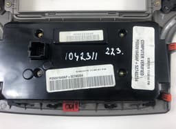 JEEP 5091849AF Heater control panel JEEP GRAND CHEROKEE IV (WK, WK2) (2010-2021) — thumbnail 6