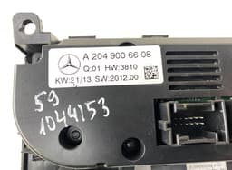 MERCEDES-BENZ A2C31516400 Heater control panel MERCEDES-BENZ C-CLASS (W204) (2007-2013) — thumbnail 4
