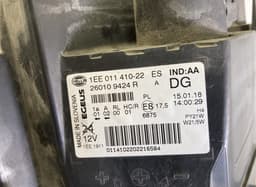 RENAULT 1EE01141022 260109424R Headlight right RENAULT TRAFIC III (JG, EG, FG) (2014-) — thumbnail 4