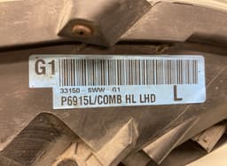 HONDA 33150SWWG1 Headlight left HONDA CR-V III (RE) (2006-2012) — thumbnail 10