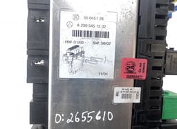 MERCEDES-BENZ 10091518 Fuse box MERCEDES-BENZ SL-CLASS (R230) (2001-2012) — thumbnail 4