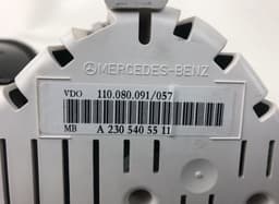 MERCEDES-BENZ 110080091039 110.080.091/039 Instrument Cluster MERCEDES-BENZ SL-CLASS (R230) (2001-2012) — thumbnail 3