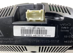 MERCEDES-BENZ A2C03215851 110.080/363.015 110.080/382.047 110080363015 110080382047 110.080.284/017 110080284017 110.080.004/027 110080004027 110080292014 Instrument Cluster MERCEDES-BENZ E-CLASS (W211) (2002-2009) — thumbnail 4