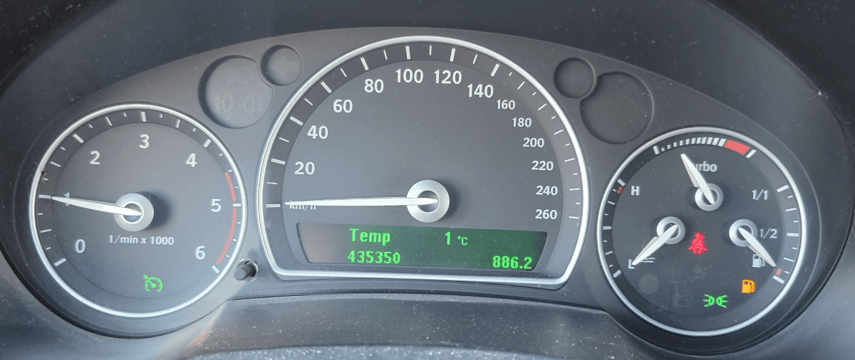 12824540 Instrument Cluster SAAB 9-3 (YS3F) (2002-2012)